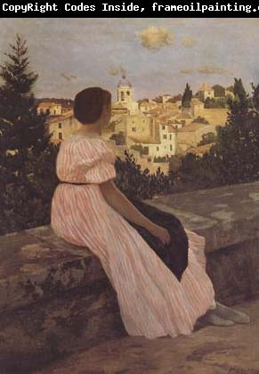 Frederic Bazille The Pink Dress (mk06)